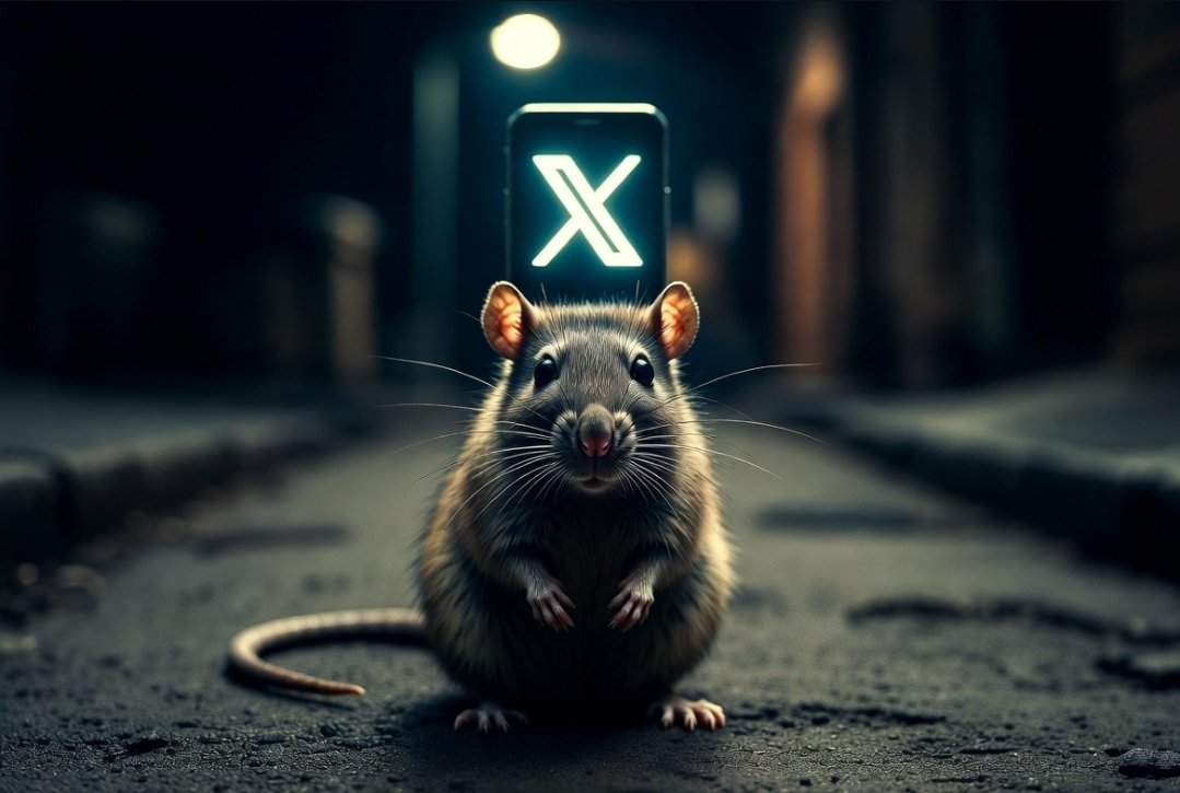 GQDWINS17's tweet photo. @Comin_4_IT_ALL @X Philly’s got the four-legged version.  
X has the two-legged ones that never seem to leave.  
At least the real rats don’t quote-tweet. https://t.co/zeownO5bGY