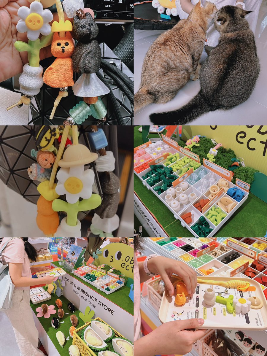 mommy_nongwar's tweet photo. พาน้องไปอวดมาแล้ว แล้วยังได้แมวส้มกับดอกไม้กลับมาอีก ครบละสีแมวที่บ้านเลย
น่ารักง่ะ

ลูกสาวถามว่าไม่เยอะไปเหรอคะคุณแม่🤣

#o3oobjects #โอทรีโอ
#warwanarat https://t.co/Vuf36AgDcK