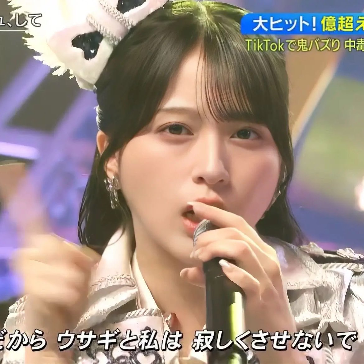 sorry_maika's tweet photo. 舞香さん、顔も衣装も最強ですね！
#音楽の日
#イコラブ
#とくべチュあいらびゅー https://t.co/hI4M6Ekr6Q