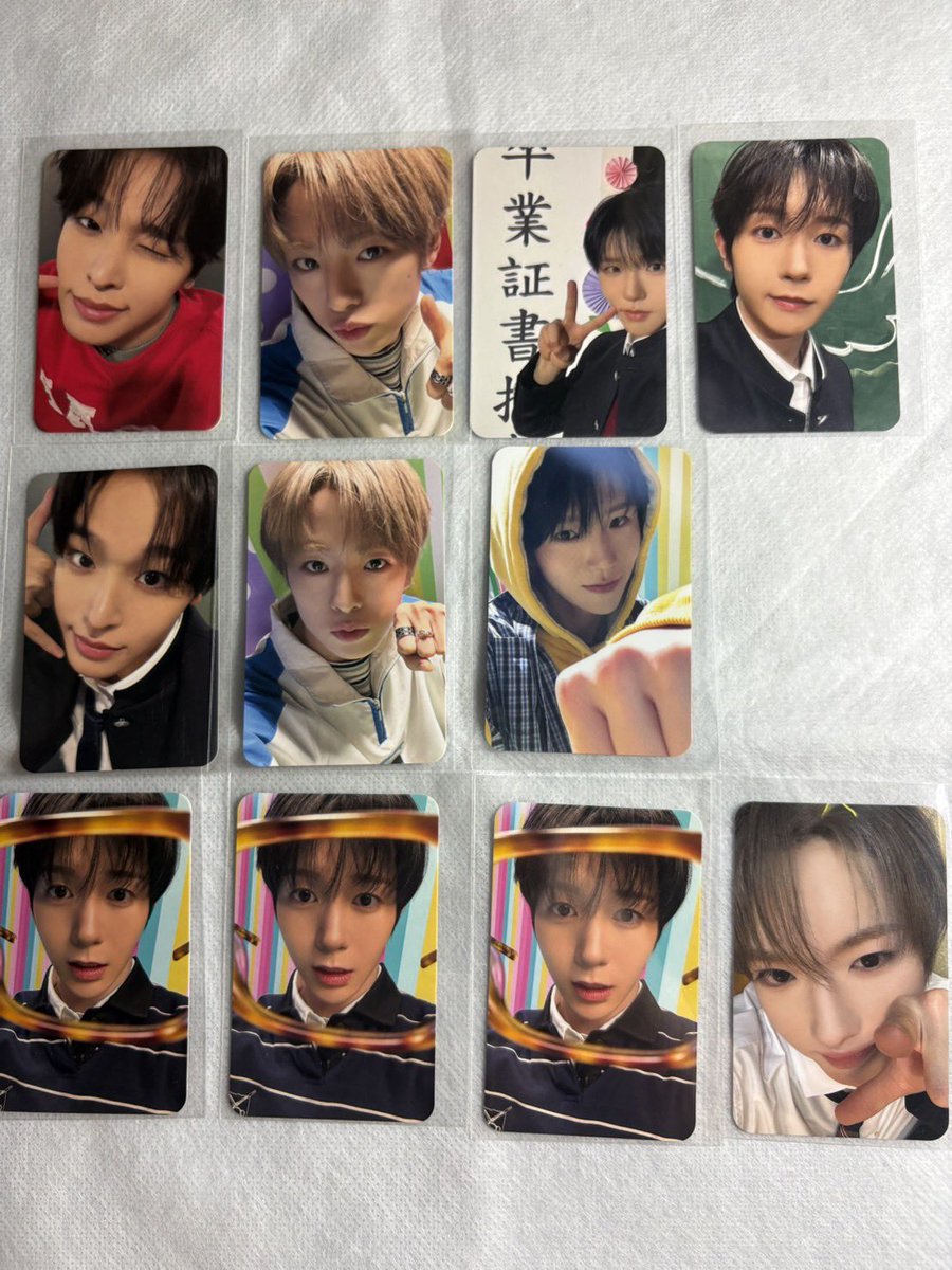 orcid_11's tweet photo. NCT WISH うぃし BOY MEETS GIRL YO-I-DON 交換 トレカ トレカ交換

【譲】 1枚目 リク ユウシ ジェヒ リョウ サクヤ

【求】 2枚目💜 通常盤シオン ペンミシオン

郵送での交換希望📮
お気軽にお声掛けください🎶 https://t.co/bZG1Endj3H