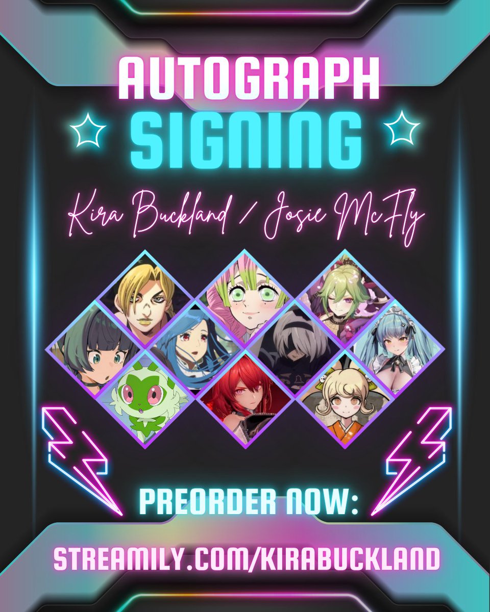 KiraBuckland's tweet photo. ⭐️ SUMMER SIGNING (NEXT MONTH) ⭐️

Preorder at: https://t.co/27rdUFyBZY https://t.co/XhKUWrvGFR