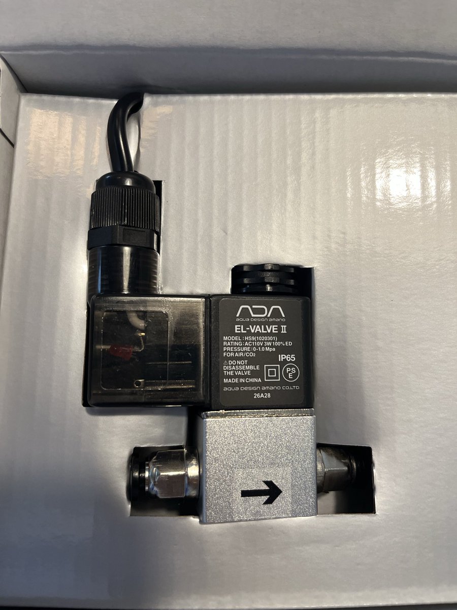 ADA製品が入荷しました✨ 電磁弁のEL-VALVEが新しくなって帰ってきまし