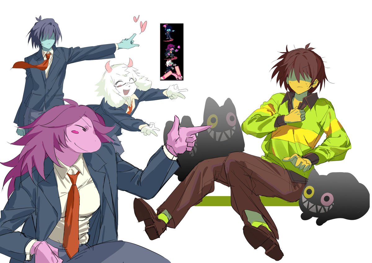 _Ghostcy's tweet photo. #deltarune https://t.co/bBlrh5aUup