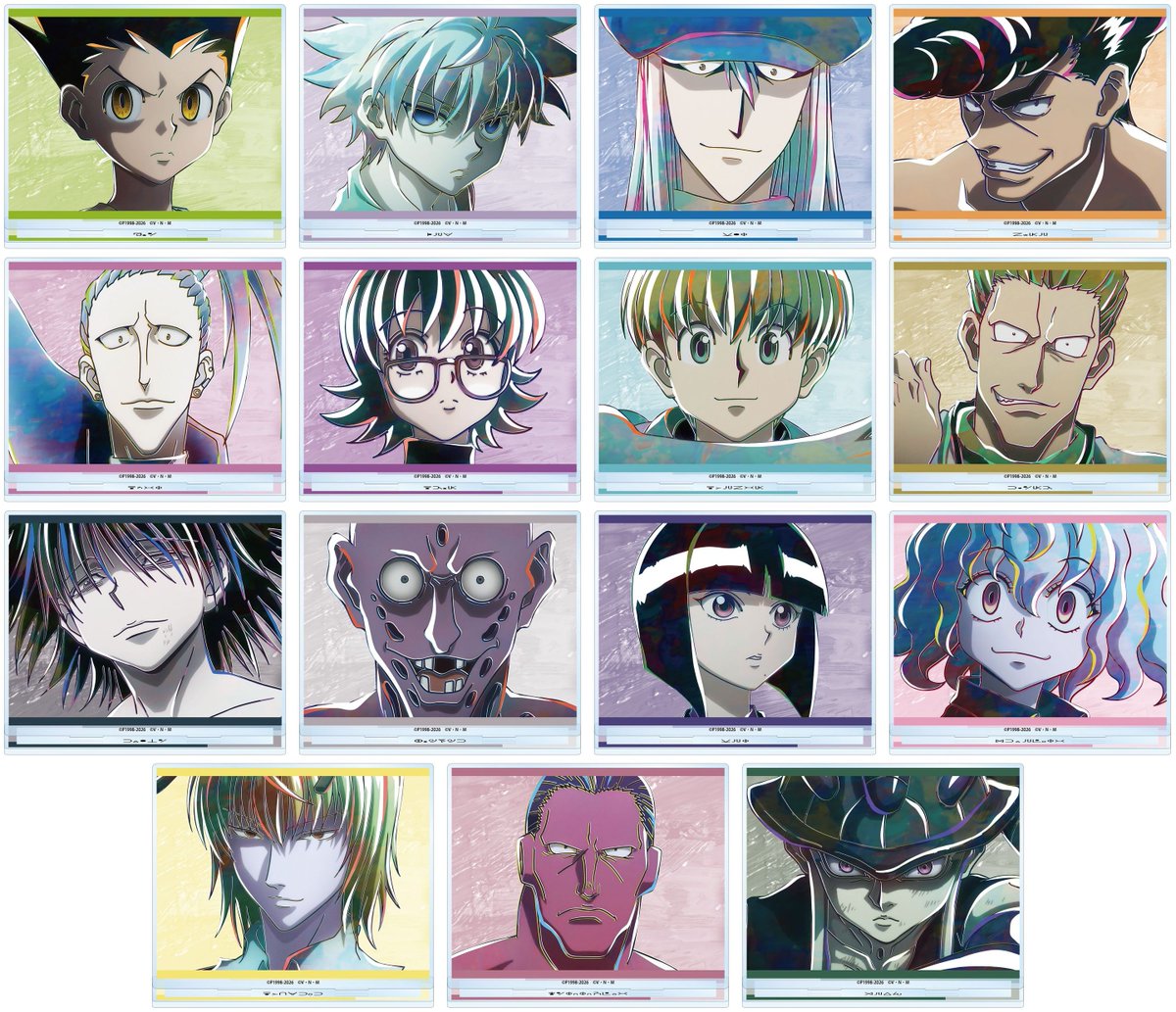 コレイズ販売終了間近】 HUNTER×HUNTER Ani-Art 第4弾 BIGアクリル