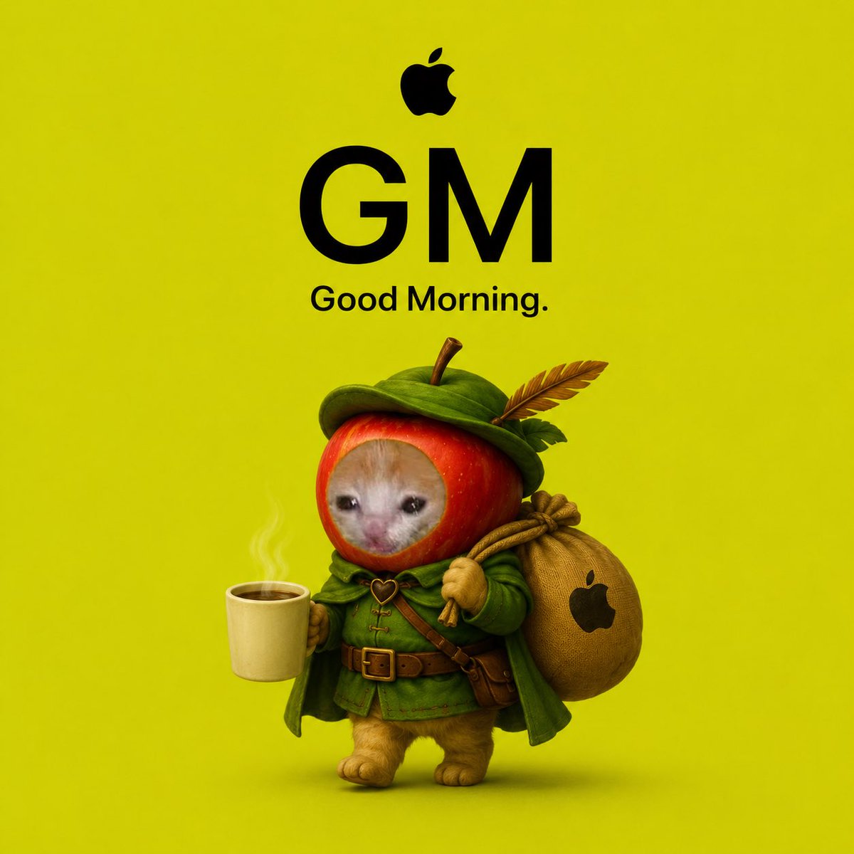 Apple Cat tweet media