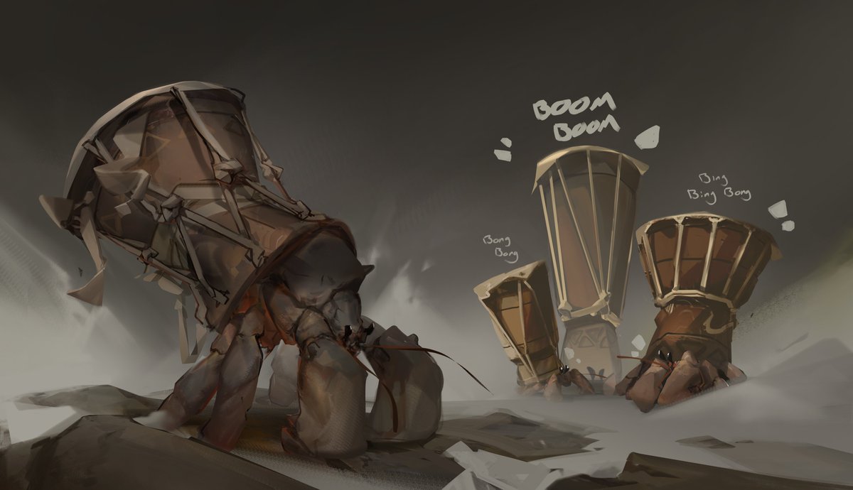 Balan_Design's tweet photo. #chromacorps 02: instrument hermit crab https://t.co/tz2MtP9SLz