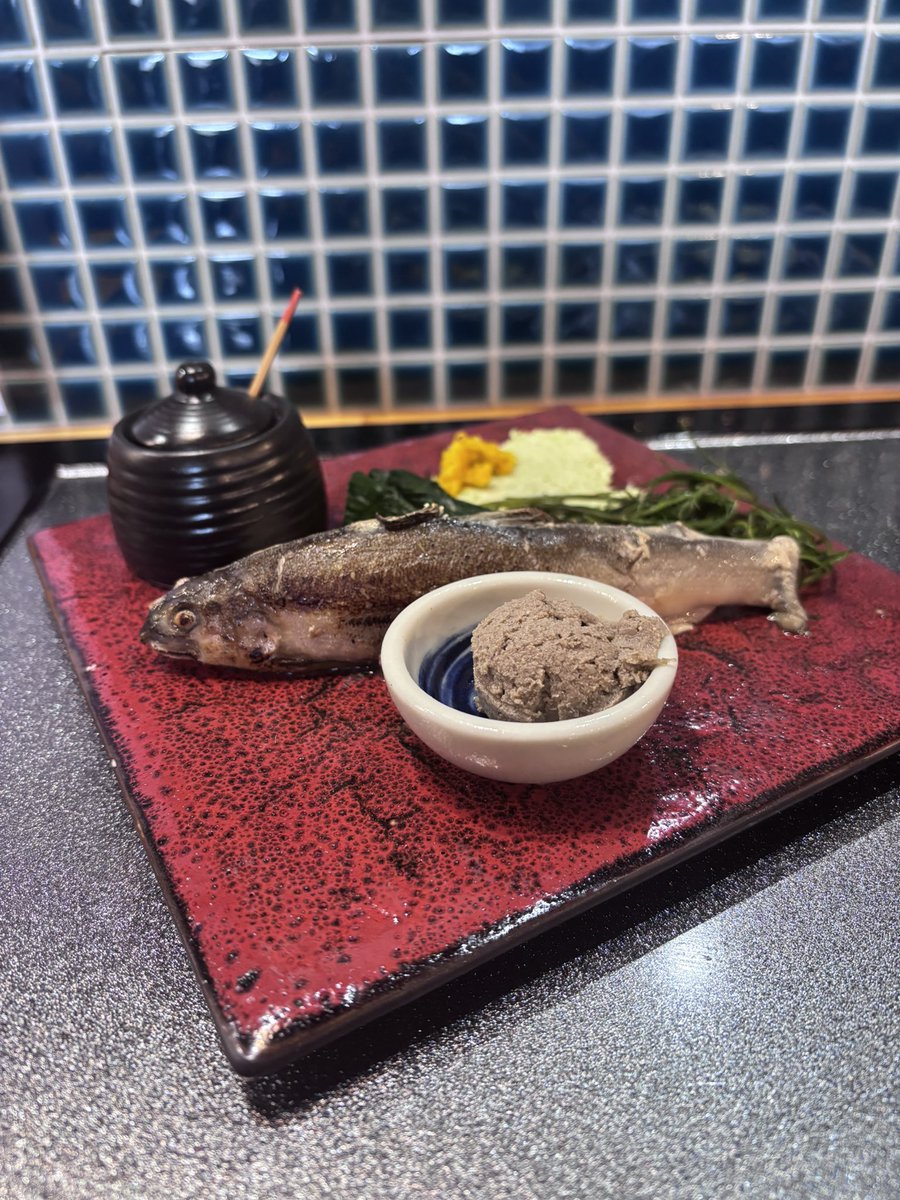 Zqf7L's tweet photo. 中華蕎麦  鳴神食堂
群馬県  高崎市

期間限定つけ蕎麦
◽︎鮎つけ蕎麦

◽︎麺大盛り

鳴神食堂の皆様ご馳走様でした🙏

二軒の同麺ありがとうございました🙌 https://t.co/63ONFjdTnU