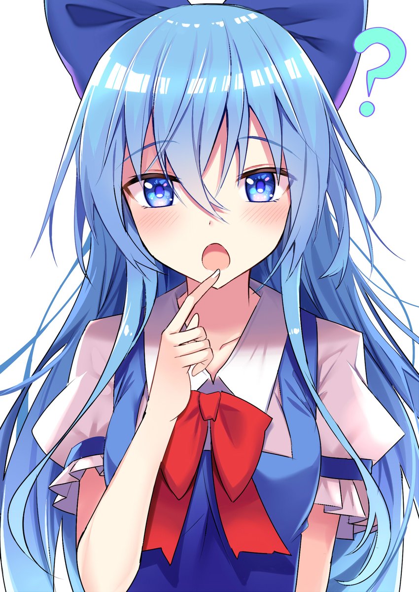 EODAYO's tweet photo. 大人チルノちゃん(作2020) https://t.co/i02rhgXUQn