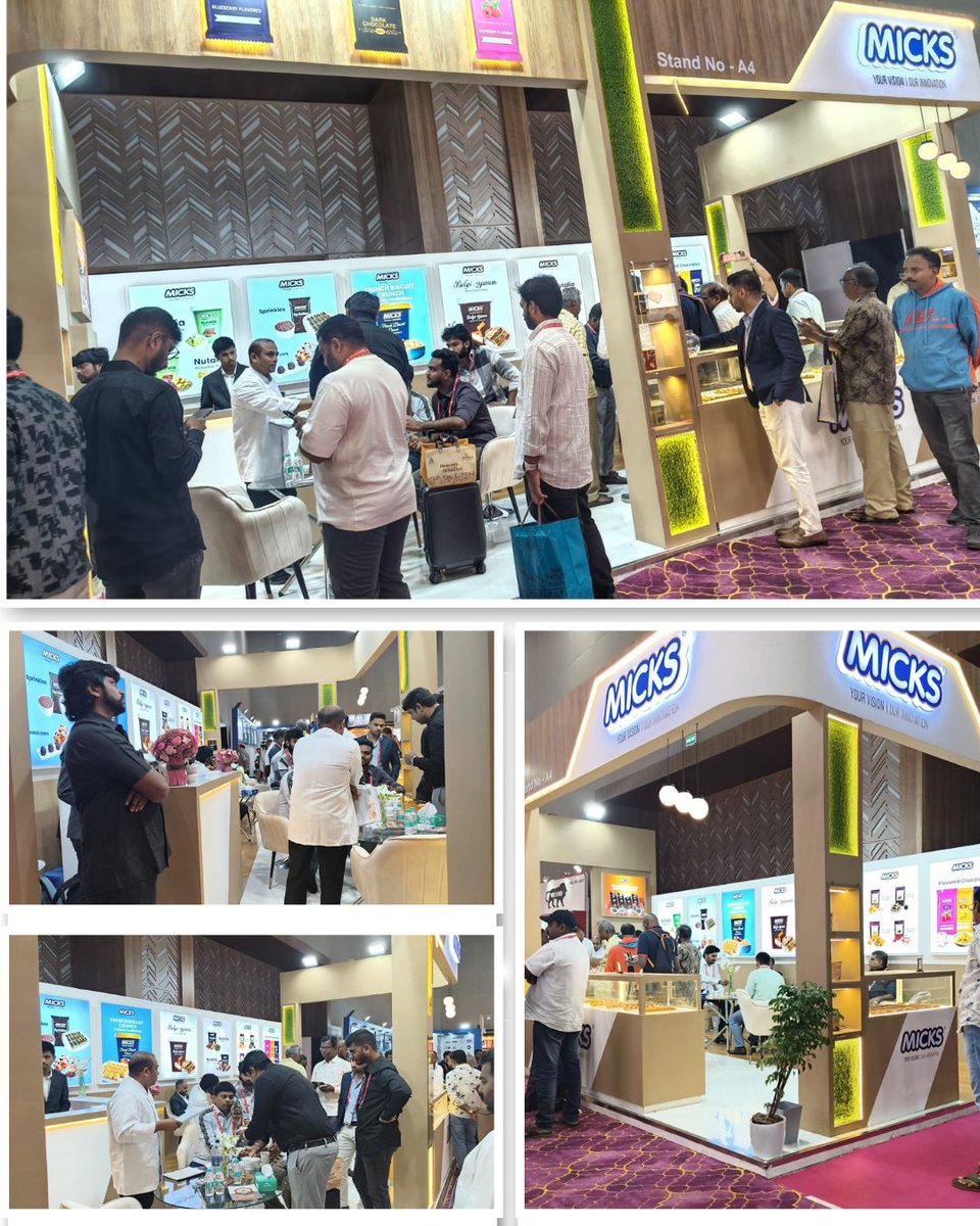 MicksChocolates's tweet photo. DAY 3 | FINAL DAY

Join us for one last day of innovation, premium ingredients, and meaningful conversations.

📍 MICKS – Stall A4
📍 HITEX Exhibition Centre, Hyderabad

#MICKSBRANDEVOLUTION #MICKSChocolates #MICKS #expo2026 #exhibitions #hyderabad https://t.co/zY6G6FVchC