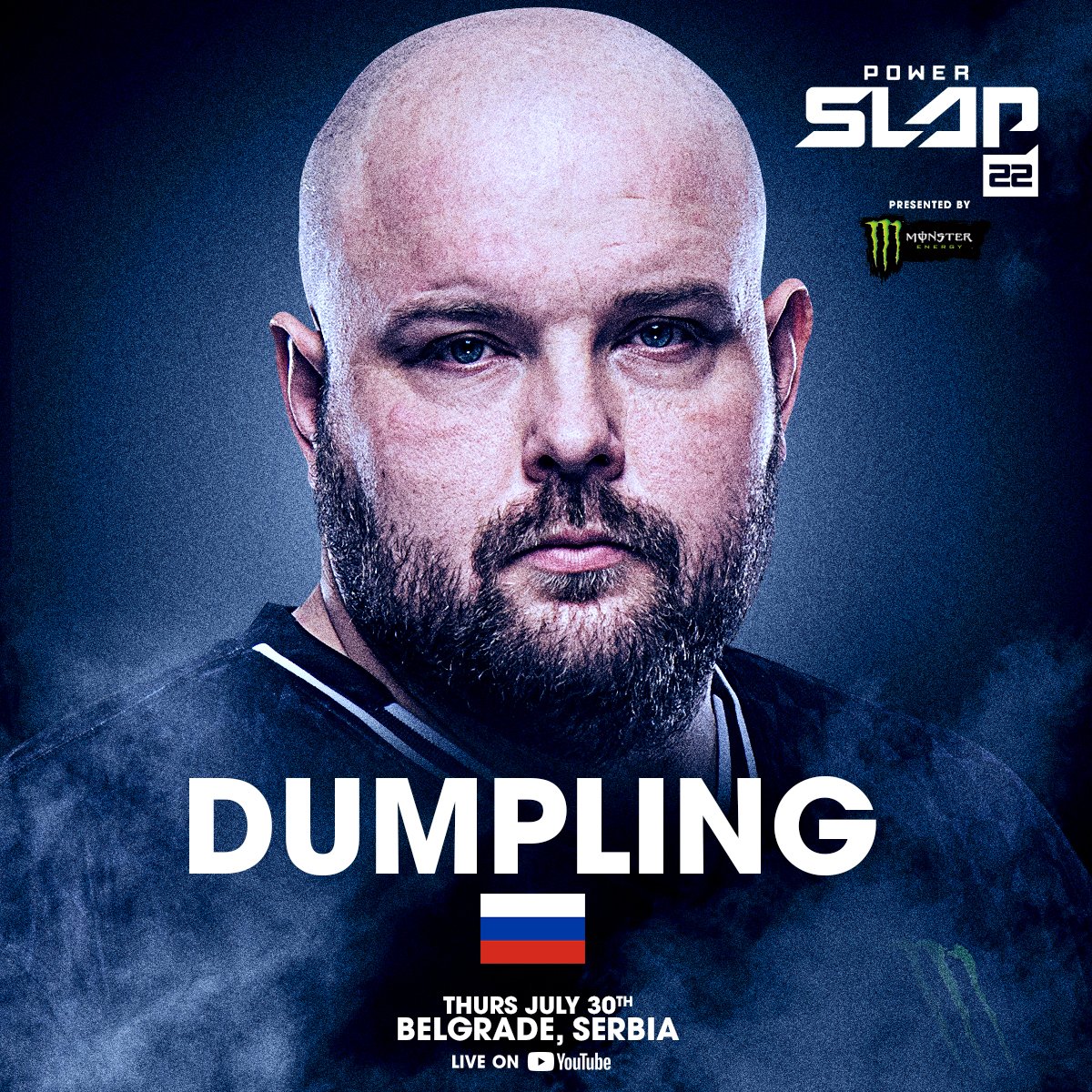 powerslap's tweet photo. 2 SLAP LEGENDS 💥

Dumpling vs Zales is going to be the rematch of the legendary Super Heavyweights in slap fighting for the first time at #PowerSlap22!

[ $VET | July 30th | Live &amp; FREE on YouTube | 🎟️ Get TICKETS at link in bio ] https://t.co/WpWkTu9yLE