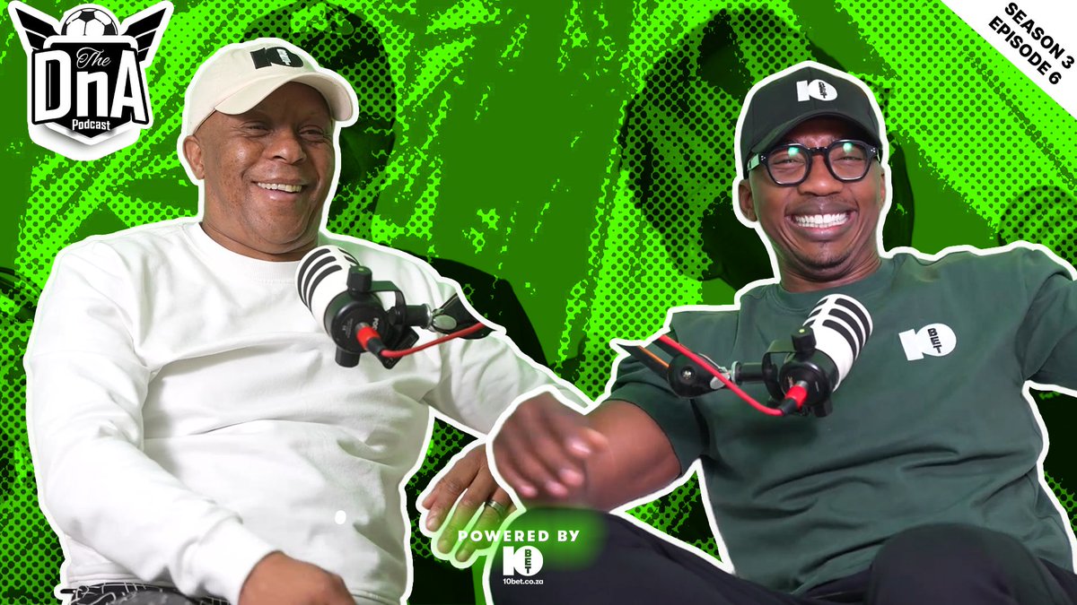 10bet_ZA's tweet photo. ⚽🔥 DNA Podcast S3 E6
Doctor Khumalo & Andile Ncube unpack Bafana’s W.C journey — tactics, banter & wisdom all in one.
Watch the full episode now 👉 https://t.co/Y98DDLXHE7
#DNAPodcast #BafanaBafana #10bet #ForTheBettor https://t.co/MMdzNItsrV