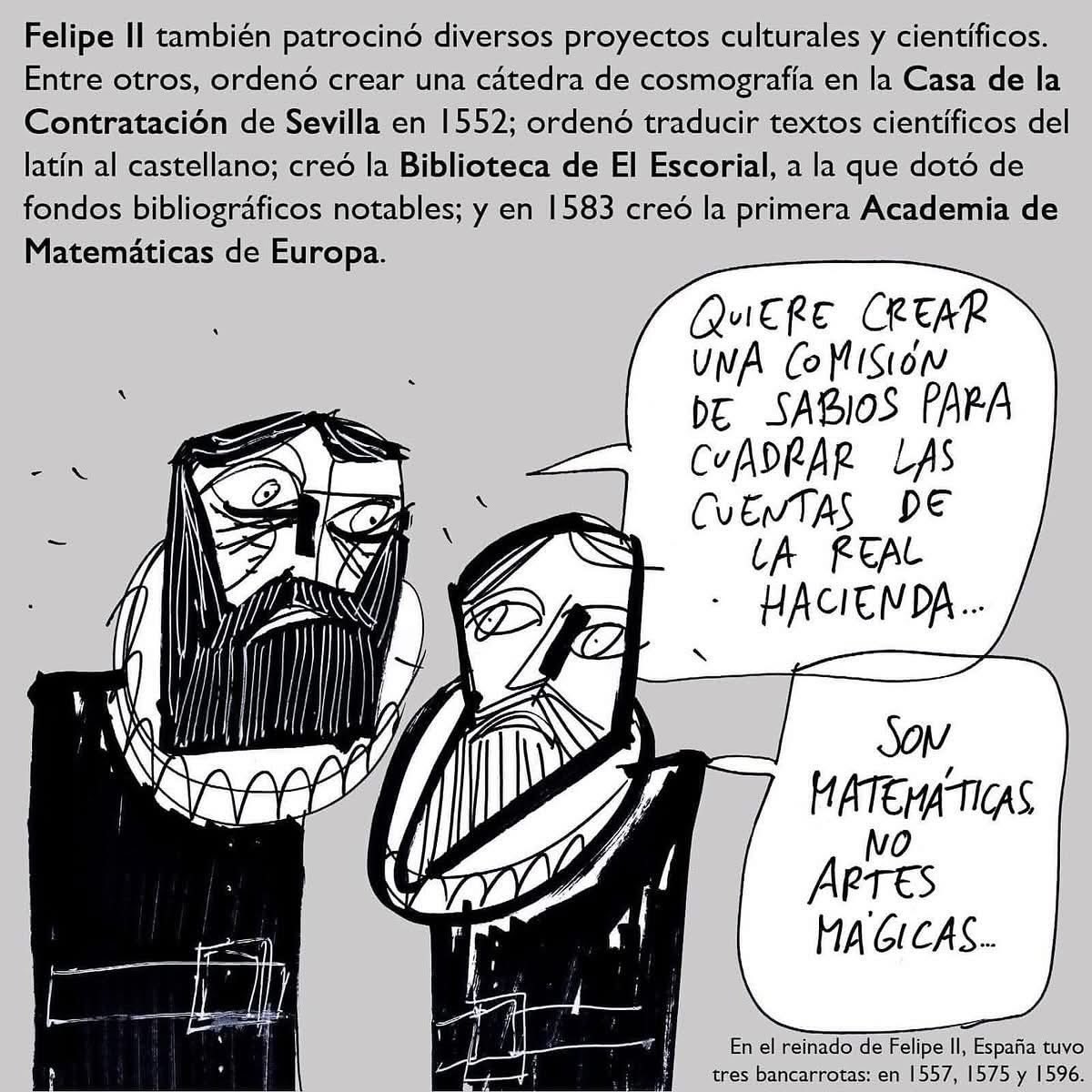 picatostes's tweet photo. Vieja viñetas de #LosClásicosMolan y #LaOtraCrónica. Historia de Heródoto y Felipe II. #ElTrasteroDeLaHistoria. https://t.co/erMcZbrLeO