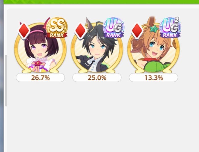 Muraraye's tweet photo. #Leocup RND2: 4033 (39/60)
Oguri is more of a menace in the lobby than taiki &amp; nishino. As there are a lot of gambling accels in this cm, late race speed ult matters more than accel ults if you can secure a good position. https://t.co/snvhXxgWy3