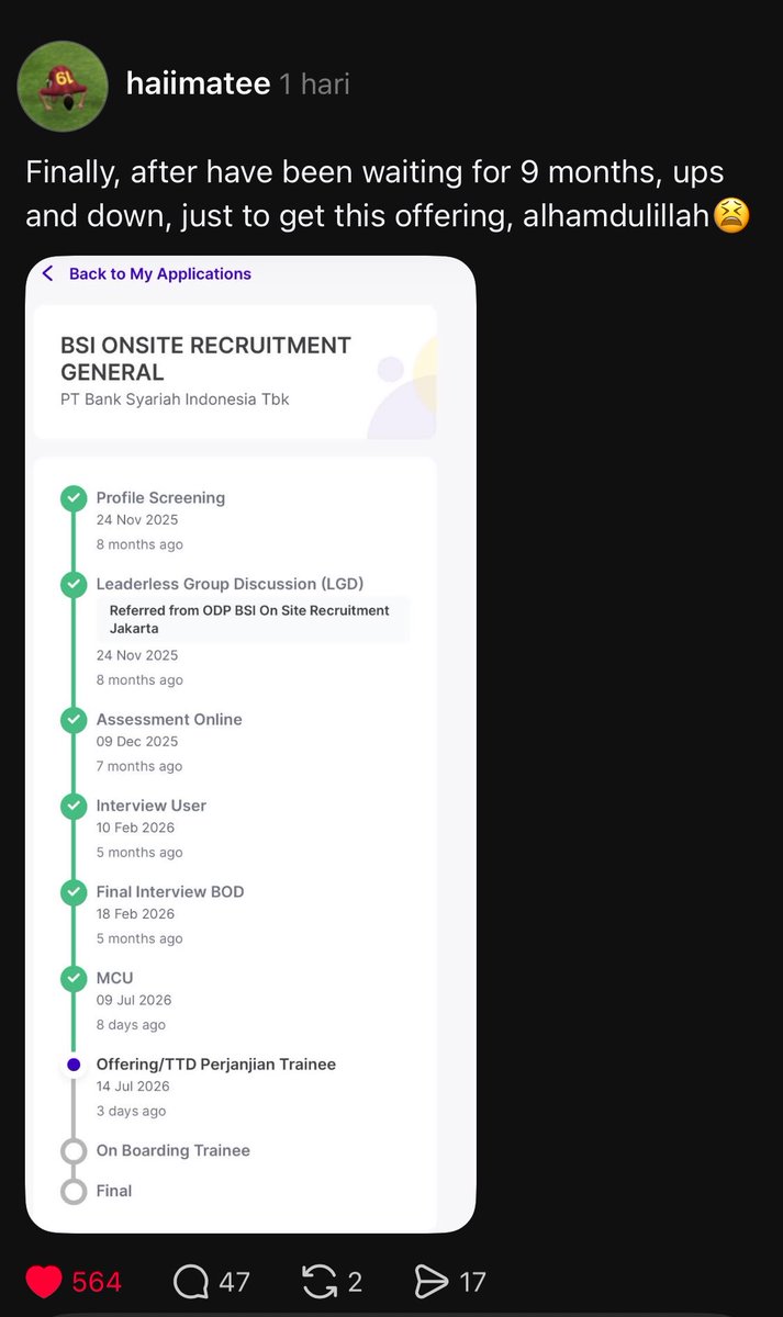 futurewomann's tweet photo. tahap rekrutmen selama 9 bulan?? ini normal ga sih di Indo doang apa gimana😭

enak yah yg kemarin langsung komisaris jalur timses.. https://t.co/vjgJxF2sdd