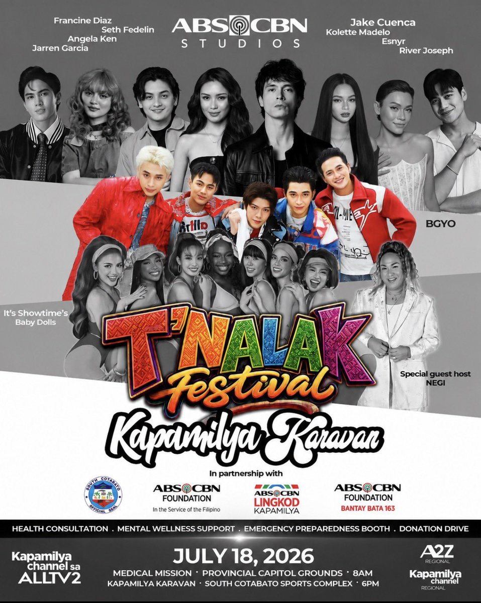 BGYOtrendsofc's tweet photo. HYPE PARTY ADVISORY

Things are about to ignite as we flood the timeline with unstoppable OnDemand energy at this year’s T’Nalak Festival! 

The hype starts TODAY at 5:00 as we roll out a fresh set of tags. Get ready to post, trend, and make some noise!

#BGYO @bgyo_ph https://t.co/6ktv7Fpyzq