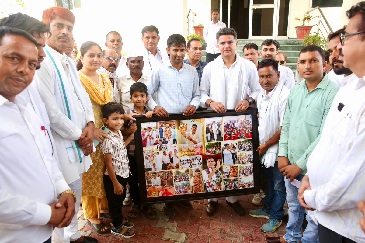 SachinPilot's tweet photo. टोंक के क्षेत्रवासियों से मुलाकात और जनसुनवाई। https://t.co/lJhziH2N9j
