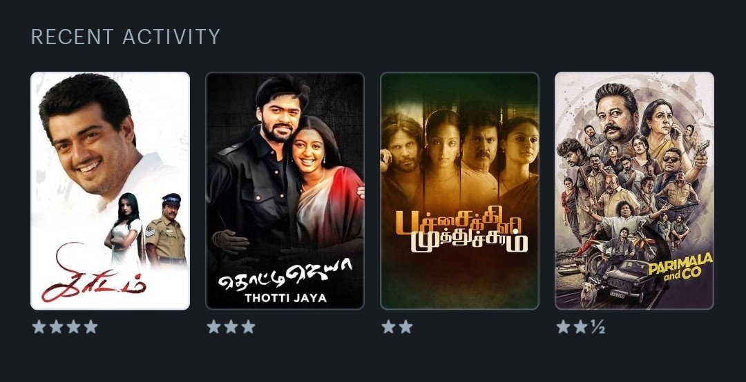 OGSuriya's tweet photo. @letterboxd Happy #LetterboxdFriday! Time to post My #LastFourWatched 📲 #TeamOG 🔥 https://t.co/ijBLtpScMM