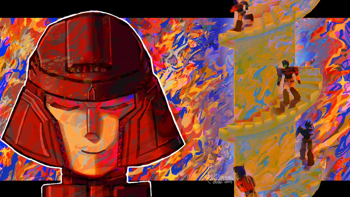 LucCon39725's tweet photo. ✨✨✨`I think I'll lose my mind in hysteria~`✨✨✨

Program: Magma art

#transformers #megop https://t.co/HyqWjM6AK7