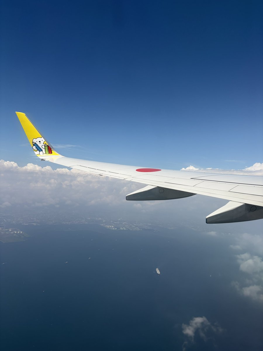 noue_kig's tweet photo. 10年振りに飛行機乗りました https://t.co/6F7dtZwktI