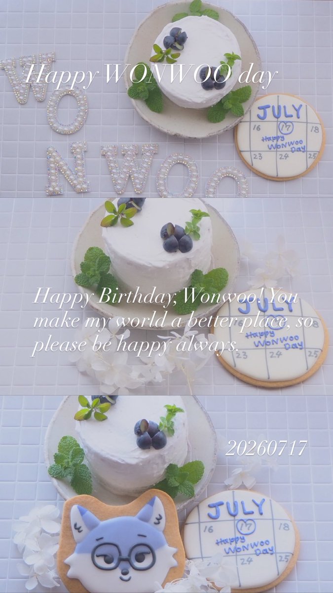 cocohap's tweet photo. ♡0717♡

ʜᴀᴘᴘʏ ᴡᴏɴᴡᴏᴏ ᴅᴀʏ

素敵な🎁⋆*���りがとう♡

#WONWOO https://t.co/IuYgNlWycZ