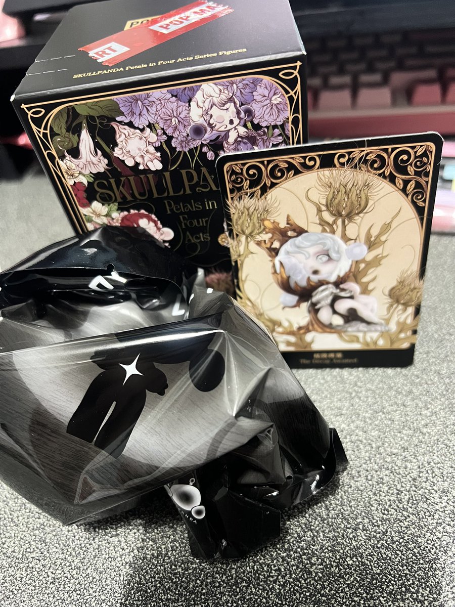 nyx_bamzZ's tweet photo. ❗️ส่งต่อ ❗️ SKULLPANDA Petals in Four Acts
แกะกล่อง เช็คการ์ดเฉยๆค่ะ ซื้อเองจากช็อป
350 รวมส่ง
The Decay Awaited
#ตลาดนัดpopmart #ตลาดนัดSkullpanda #Skullpanda #ตลาดนัดกล่องสุ่ม #กล่องสุ่ม #ตลาดนัดArtToy https://t.co/3PNbt6O6aD
