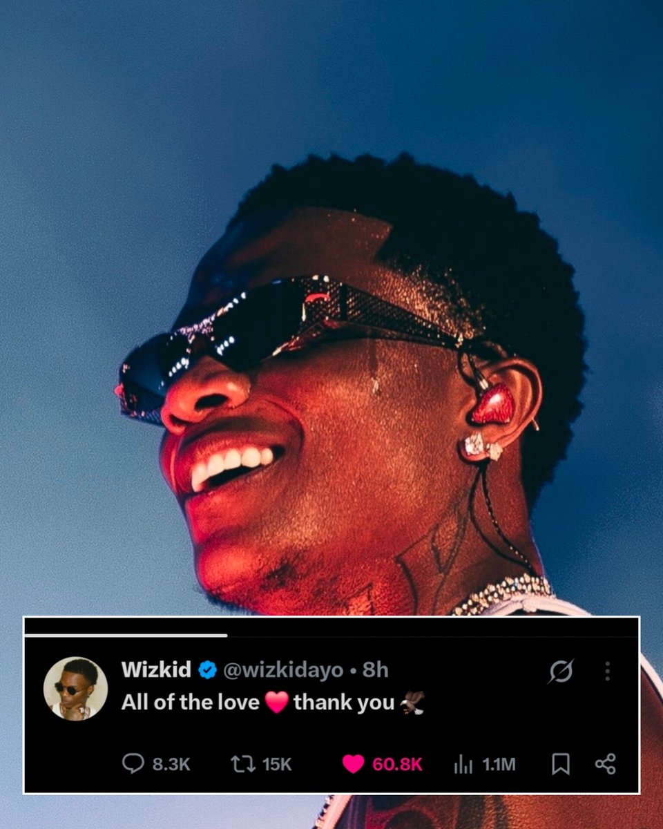 Djfanes's tweet photo. 🎉🦅 Wizkid sends love and appreciation to FC Worldwide for making his birthday extra special. ❤️🌍🙌

Tomorrow All this 30bingos Will say big wiz No about is Fans Mumu people  😂

BIG WIN AND FC FOREVER 🙌 🦅 https://t.co/cCd5AShqRE