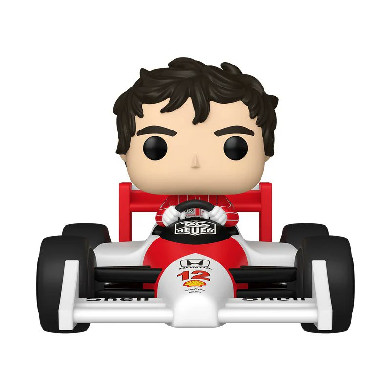 FUNKO POP! F1 アイルトン　セナ　F1カー 音速の貴公子アイルトン・セナ🇧🇷 可愛いディフォルメフィギュアで