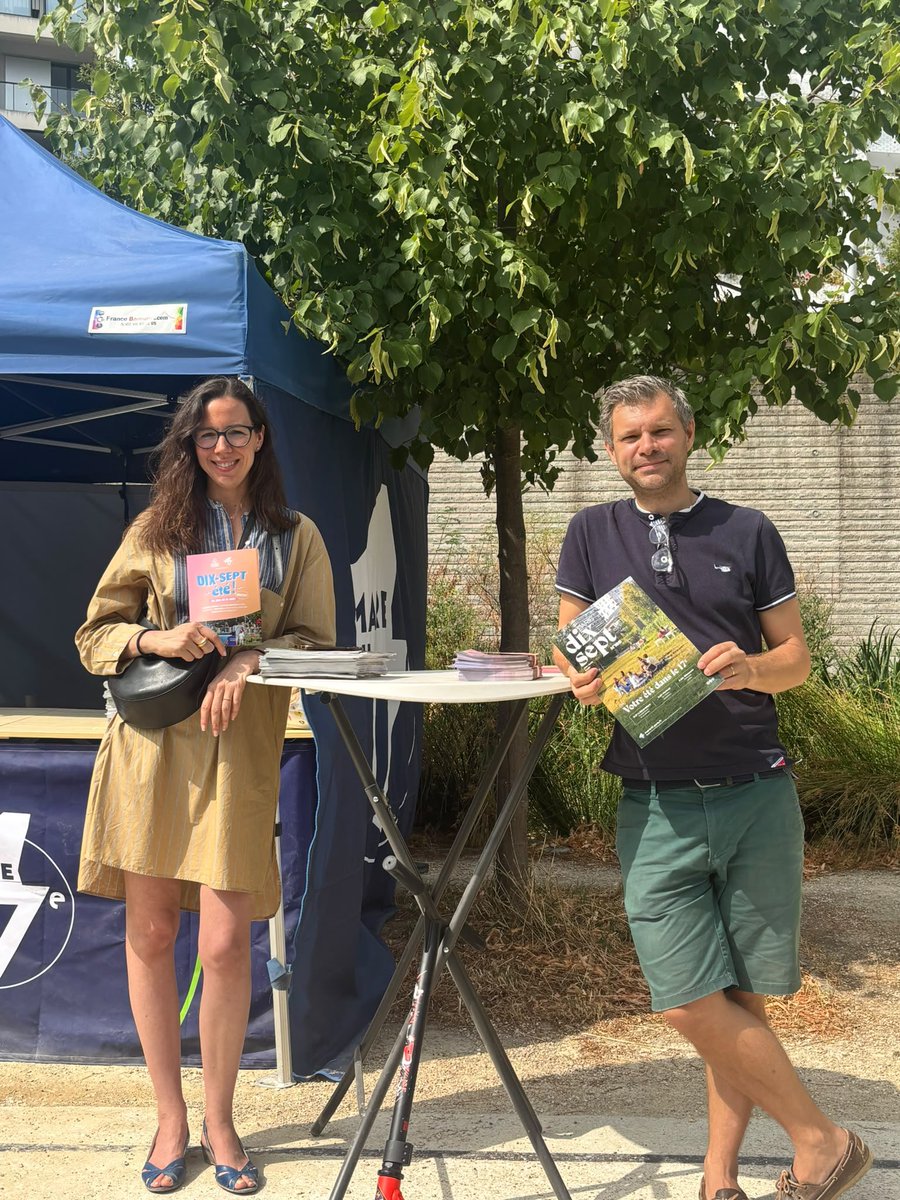 H_Charp's tweet photo. Dix-sept ~été~ c’est jusqu’au 25 août au Parc Martin Luther King  et au-delà !

🗞️Demandez le programme 👉 https://t.co/Kepa4NHzrq

Des animations gratuites proposées par la Mairie du XVIIe pour toutes les générations  ! https://t.co/NTU3ifxVlq