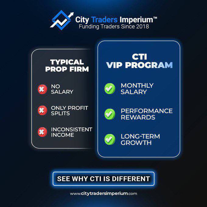 Isabelloisa1's tweet photo. Why settle for inconsistent income when you can secure a monthly trading salary? 🚀👑

The @cti_funding VIP Program is designed to reward professional traders with more than just a typical profit split. 

❌ Typical Prop Firm:

• No Salary
• Only Profit Splits
• Inconsistent Income

🟢 CTI VIP Program:

• Monthly Salary
• Extra Performance Rewards
• Long-Term Portfolio Scaling

Experience the difference of trading with a licensed brokerage that invests in your future. 

Grab your account and start your scaling journey today:

🔗 https://t.co/DA2ivtAdIL