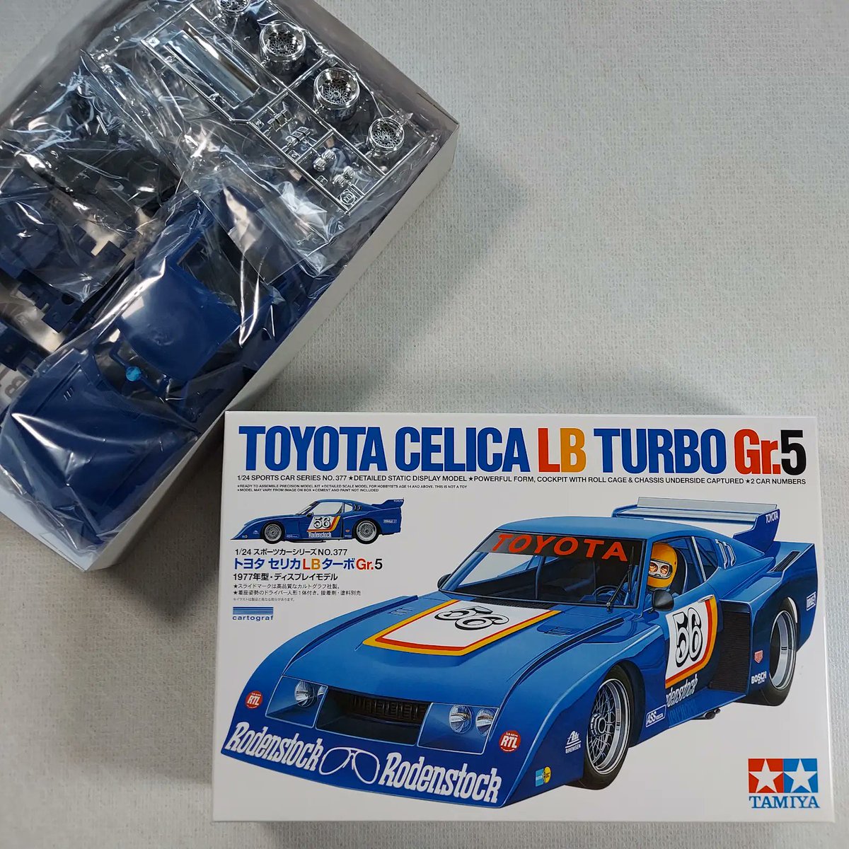 入荷済み 1/24 トヨタ セリカ LB ターボ Gr.5 TAMIYA 1977年のドイツ