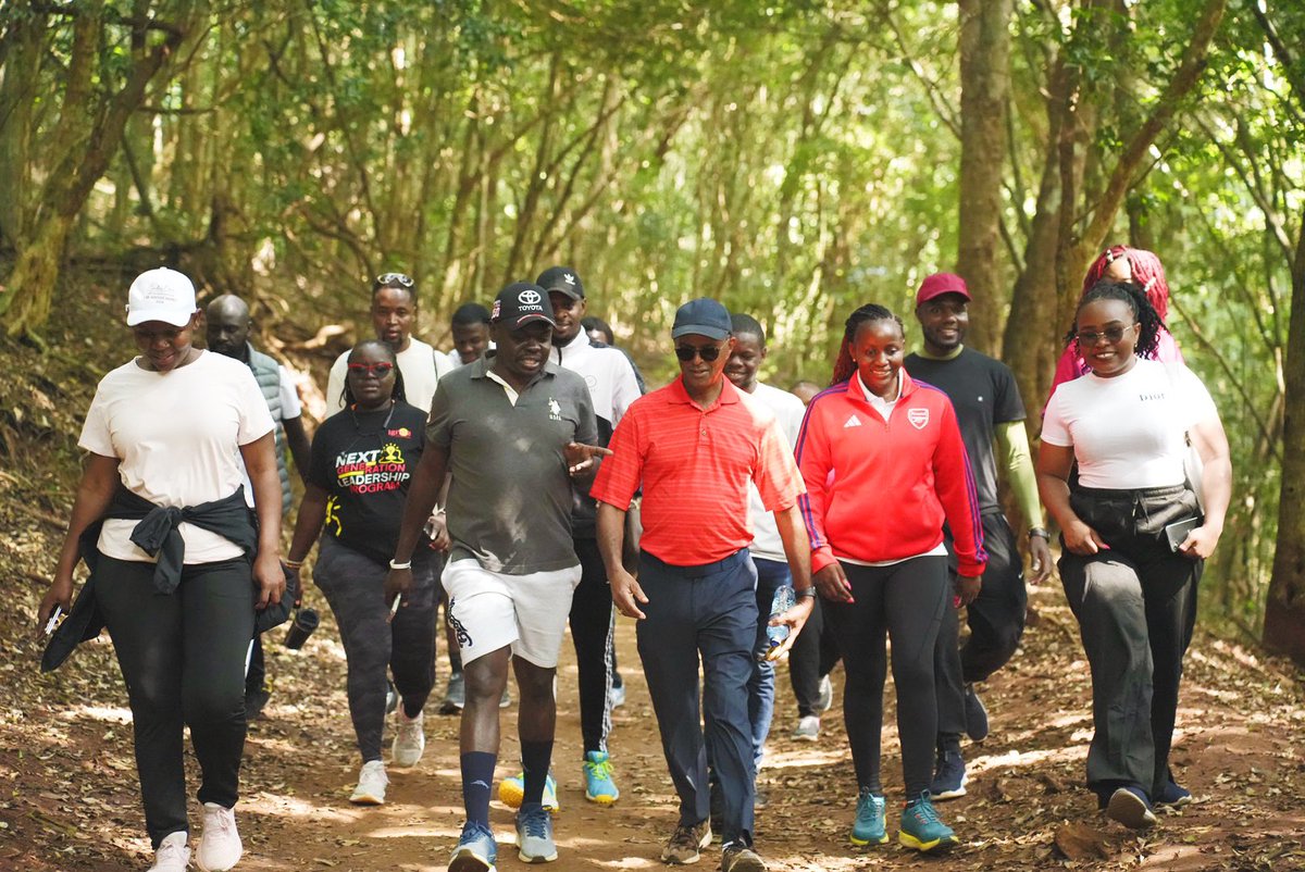 LawSocietyofKe's tweet photo. The Young Lawyers Health is Wealth Walk is well underway as members of the legal fraternity come together to champion wellness, fitness and meaningful connections beyond the courtroom.

We are especially grateful to @philip_murgor, Senior Counsel for joining us this morning and setting the pace as our pacesetter. Your presence and support continue to inspire a healthier and more united legal profession.

Every step today is a reminder that a healthier Bar is a stronger young Bar.

#HealthIsWealth #YoungLawyers #LSK #WellnessInLaw
