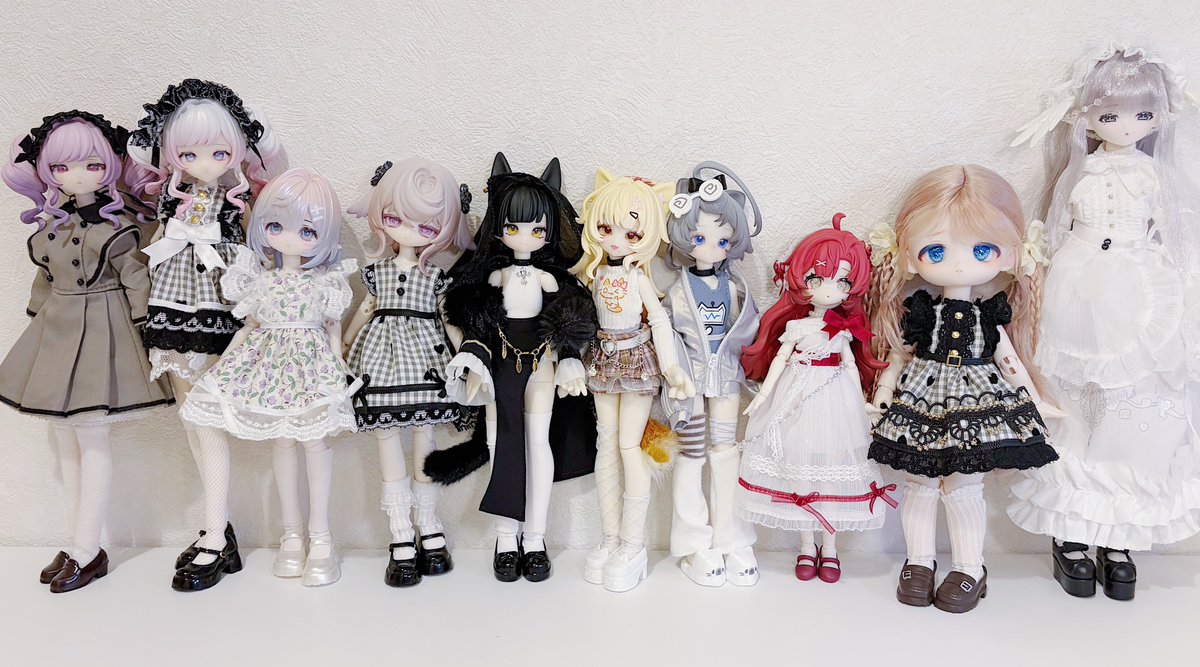futsuca_2's tweet photo. ニャニャニャ次元を含めたざっくり背比べ𓂃✧

光闇双生/晩安大小姐/MINTY3/ルナロア/ニャニャニャ次元/造物之心/ボニーバニー6/MINTY4 https://t.co/OI3n142C3T