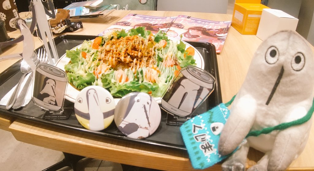 MifArt's tweet photo. #クジマ歌えば家ほろろ
錦糸町来たヨ🐧タコライス食べた！ https://t.co/3wmzdOzIyr