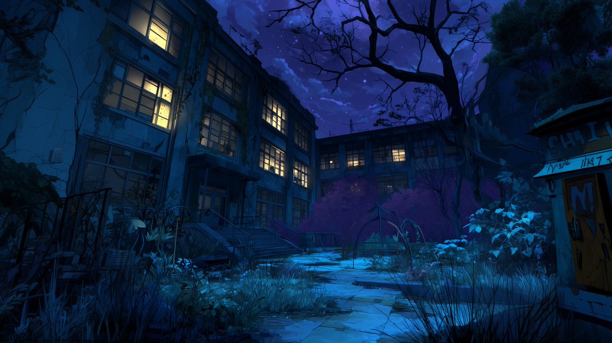 MagnumOpus_Inc's tweet photo. Concept Art - S.A.M. / Abandoned School 
#HorrorGaming #SAM https://t.co/EIblvKtvM5