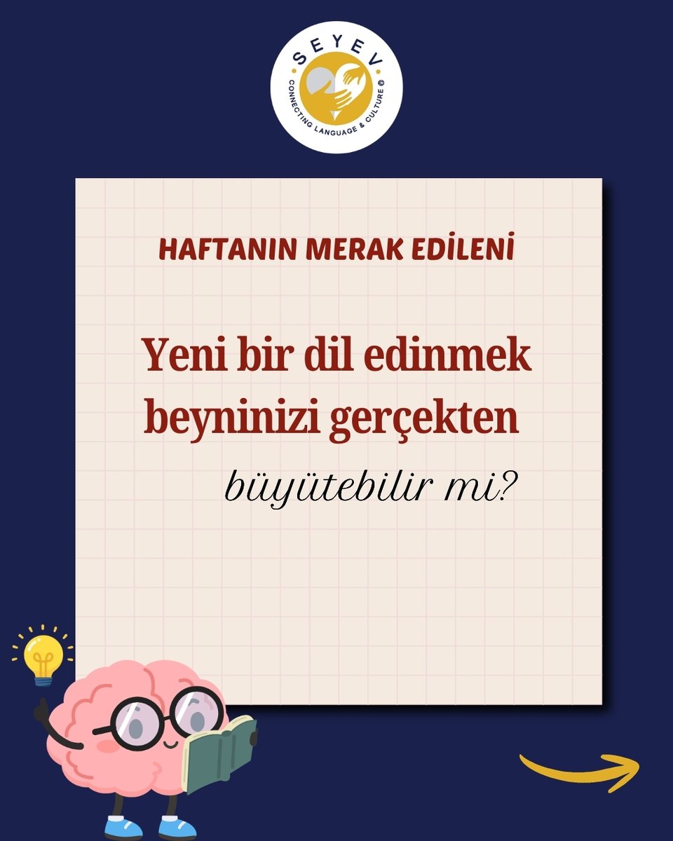 SEYEV_'s tweet photo. 🧠 Yeni bir dil edinmek beyninizi gerçekten büyütebilir mi?
Evet! Araştırmalar, yeni bir dil edinmenin beynin gri madde yoğunluğunu artırabildiğini ve hafızadan sorumlu hipokampusu güçlendirebildiğini gösteriyor.👇 https://t.co/4kd4Wqfnp0