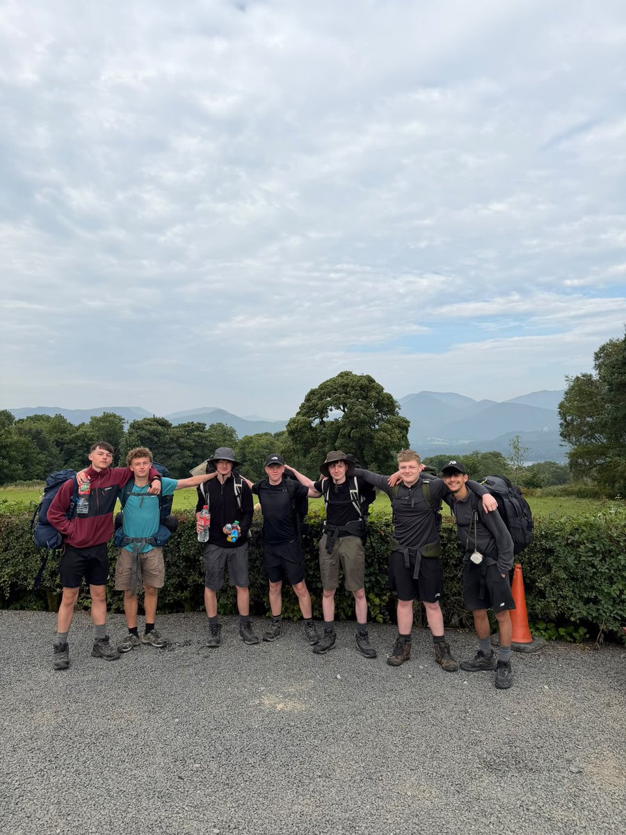 StCuthbertsCC's tweet photo. Day 4/4 ✅ of the @StCuthbertsHigh @DofE Gold assesed exped! Phenomenal effort and determination from the lads 📷 ⛰️🏕️🧭
#StCuthbertsFormingGreatMen
#MenOfCompetence
#MenOfCommitment
#ColliganSigningOff https://t.co/1MJefIxyi8