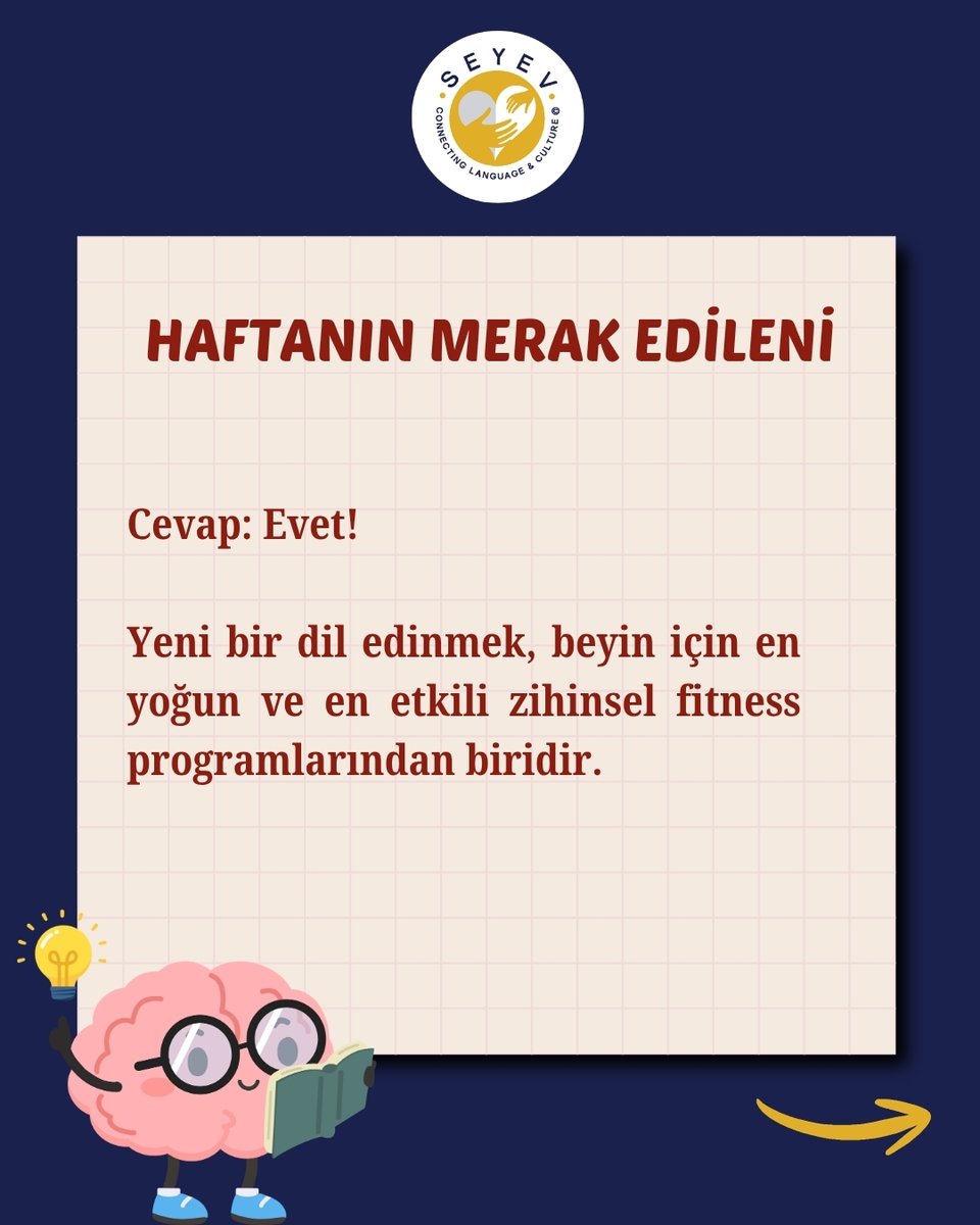 SEYEV_'s tweet photo. 🧠 Yeni bir dil edinmek beyninizi gerçekten büyütebilir mi?
Evet! Araştırmalar, yeni bir dil edinmenin beynin gri madde yoğunluğunu artırabildiğini ve hafızadan sorumlu hipokampusu güçlendirebildiğini gösteriyor.👇 https://t.co/4kd4Wqfnp0