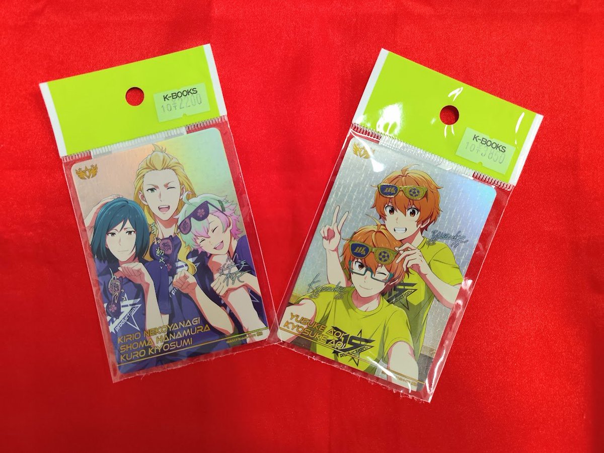 入荷情報】 「アイドルマスターSideM」より カードフォリオ MR
