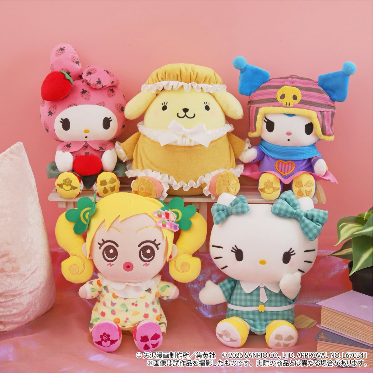 ご近所物語 サンリオ 実果子 ぬいぐるみ GOKINJO SANRIO③ ᐠ ʚ♥ɞ ᐟ／ #ご近所物語 × #サンリオキャラクターズ POP-UP STORE