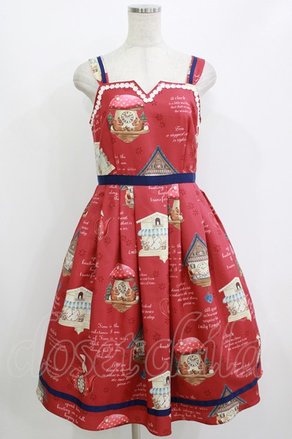 Emily Temple cute / Tick Tock Clockノースリーブワンピース 20,900円