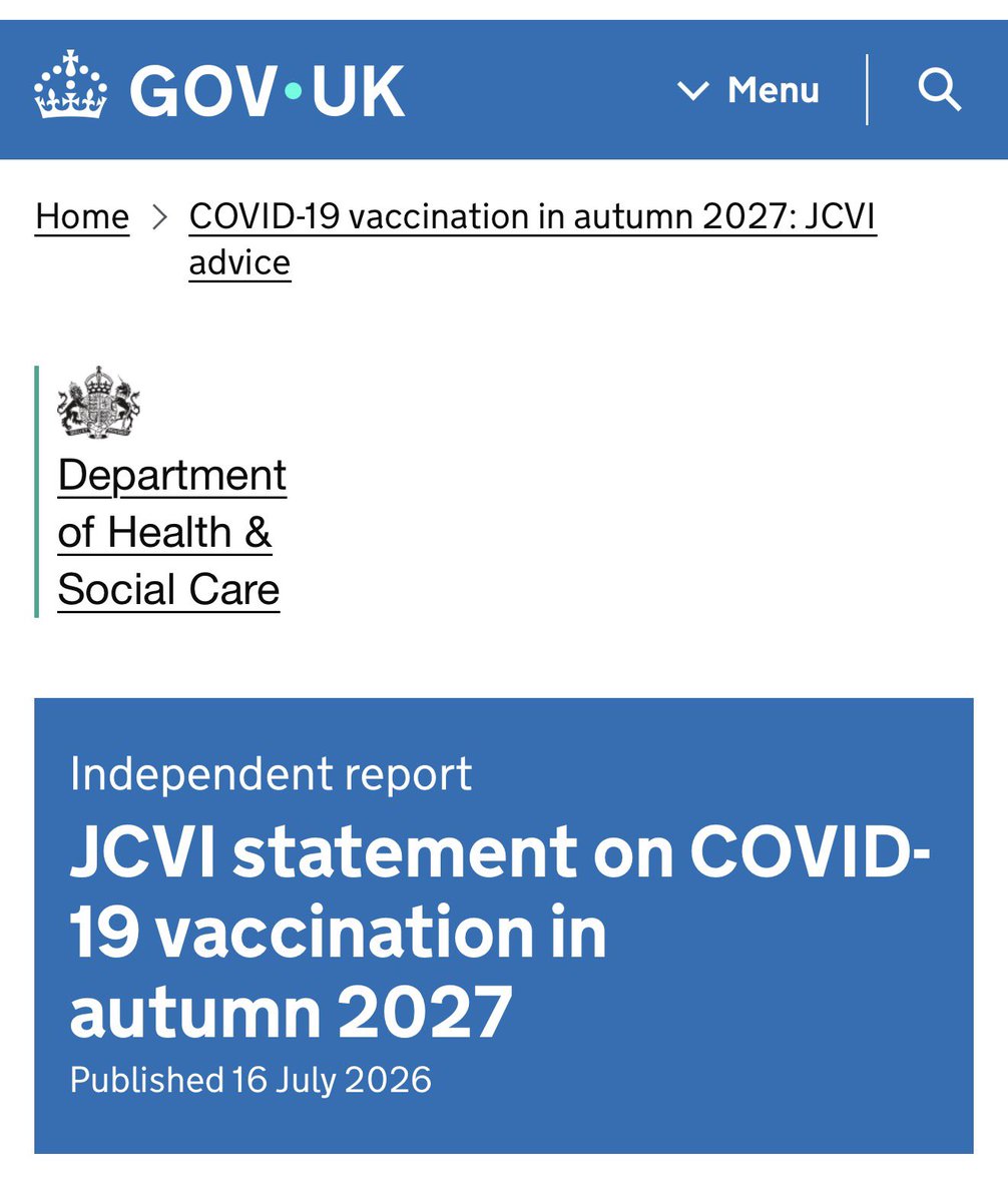 Sunny_Rae1's tweet photo. @aparachick @1goodtern Yes. Here it is. By their own admission the decision appears to have been made purely on cost. Just as HCW lives weren’t apparently worth the price of a £3.99 FFP3 mask, our elderly <80yrs lives aren’t worth a £25 vaccine 🤬

https://t.co/t7JwvR1AkI https://t.co/zO2EjfmDQu