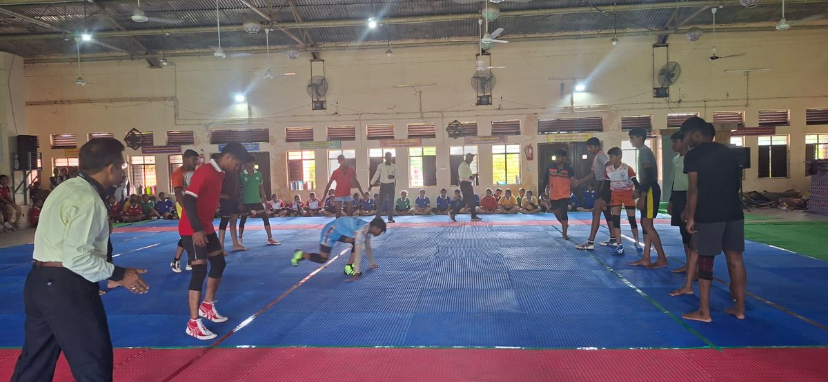 NandedJnv's tweet photo. Cluster Level Kabaddi Meet successfully organized at PM SHRI School JNV Nanded on July 16-17 https://t.co/syKa7AbQem