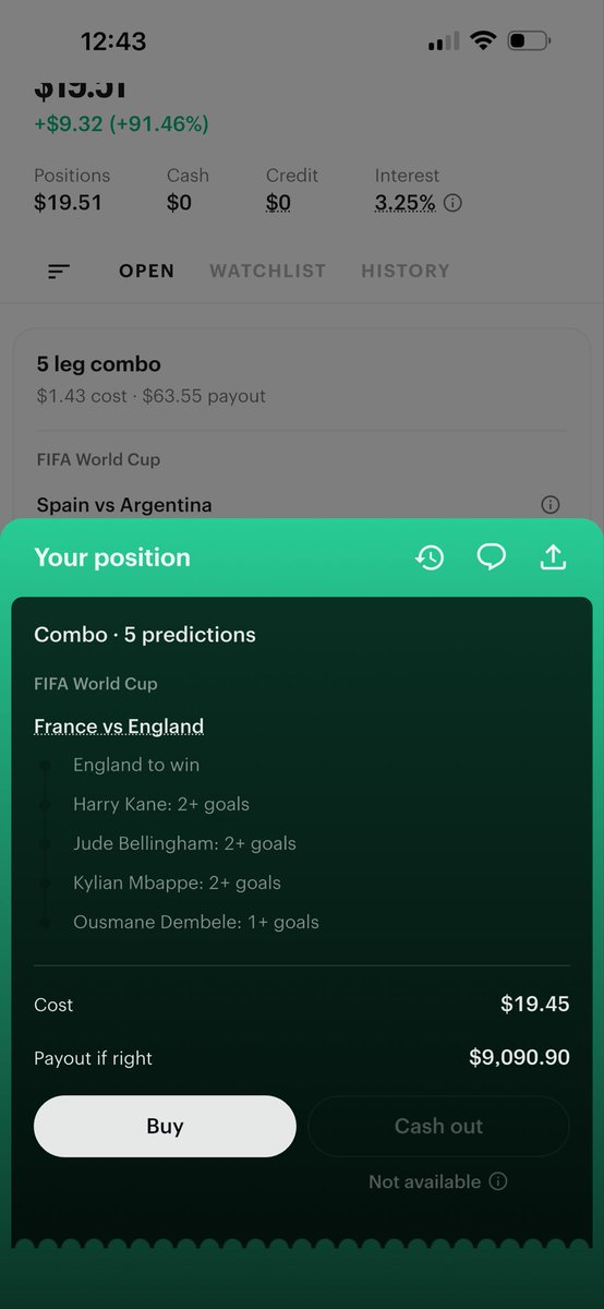 sergi5m's tweet photo. #kalshi #WorldCupFinals #france #bet https://t.co/lmXm9ExePv