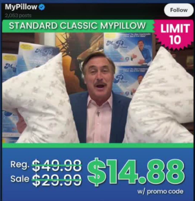 MAGAts_Exposed's tweet photo. Trump buddy and MAGAt @realMikeLindell's has a neo-Nazi problem...Mein Kampf? Mein Kampforter?

When MyPillow CEO Mike Lindell slashed the price of his signature pillow from $50 down to exactly $14.88, he triggered immediate outrage—and for good reason. In the lexicon of hate groups, "1488" is not a random sequence of digits. It is one of the most notorious, explicit neo-Nazi symbols in existence:

- "14" represents the "14 Words," a white supremacist slogan.

- "88" stands for "Heil Hitler" (H being the 8th letter of the alphabet).

Lindell fiercely denied the allegations, dismissed the backlash, and claimed $14.88 was just a standard retail price point meant to compete with big-box stores like Walmart. However, critics and watchdog groups like the Anti-Defamation League point out that a massive national brand should be well aware of hate symbols—or at least change the price once the horrific connection is exposed. Instead, Lindell doubled down, refusing to alter the marketing campaign.

Whether it was a deliberate nod to extremists or an act of profound corporate negligence, the refusal to pull the ad speaks volumes. It shows exactly how corporate marketing can platform hate, intentionally or otherwise.