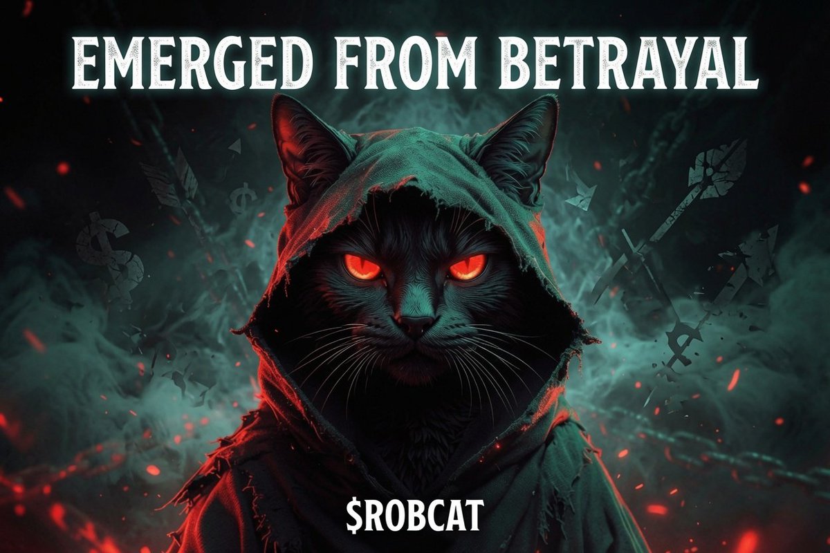 ROBCATSHADOW's tweet photo. GM! We give you the chance to embrace the darkness.

Contract: 0x4A3255A3206dFAc4fb86fb10E7CCaE371C94862a

Chart: https://t.co/yOXHdQj5yP…

Telegram: https://t.co/0GAy1E2BS2

Launched with PONS ! https://t.co/qru1CPEY7X