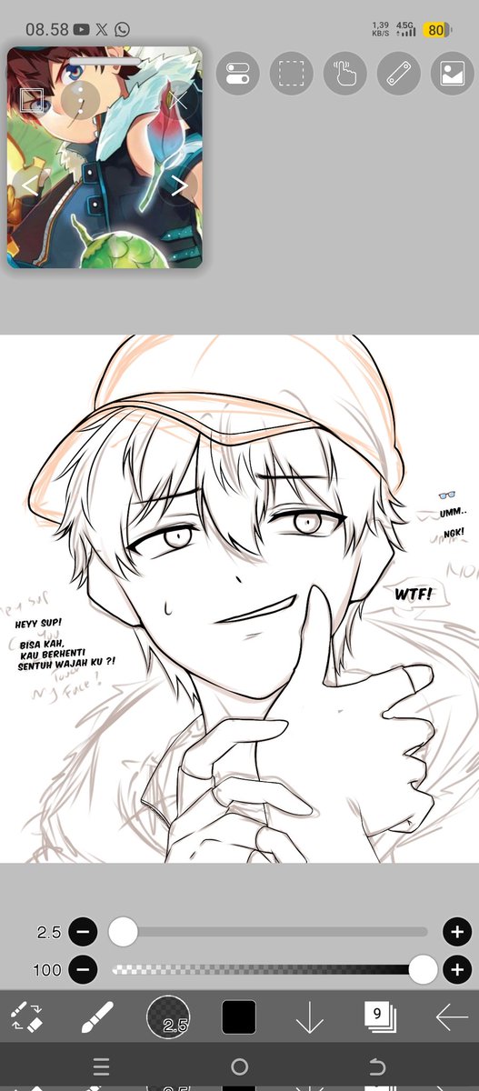 Uzumaki_youru's tweet photo. Salah paham ternyata, si anding malah pake ngeblus lagi 😭. 

#boboiboy #boboiboysupra #boboiboyfrostfire https://t.co/LOst2rHQkX