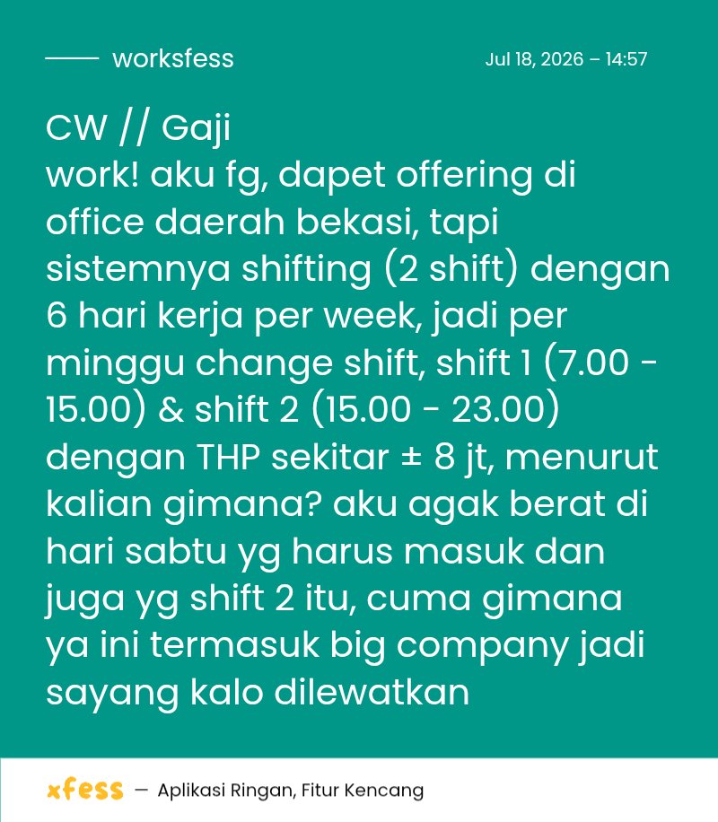 WORK tweet media