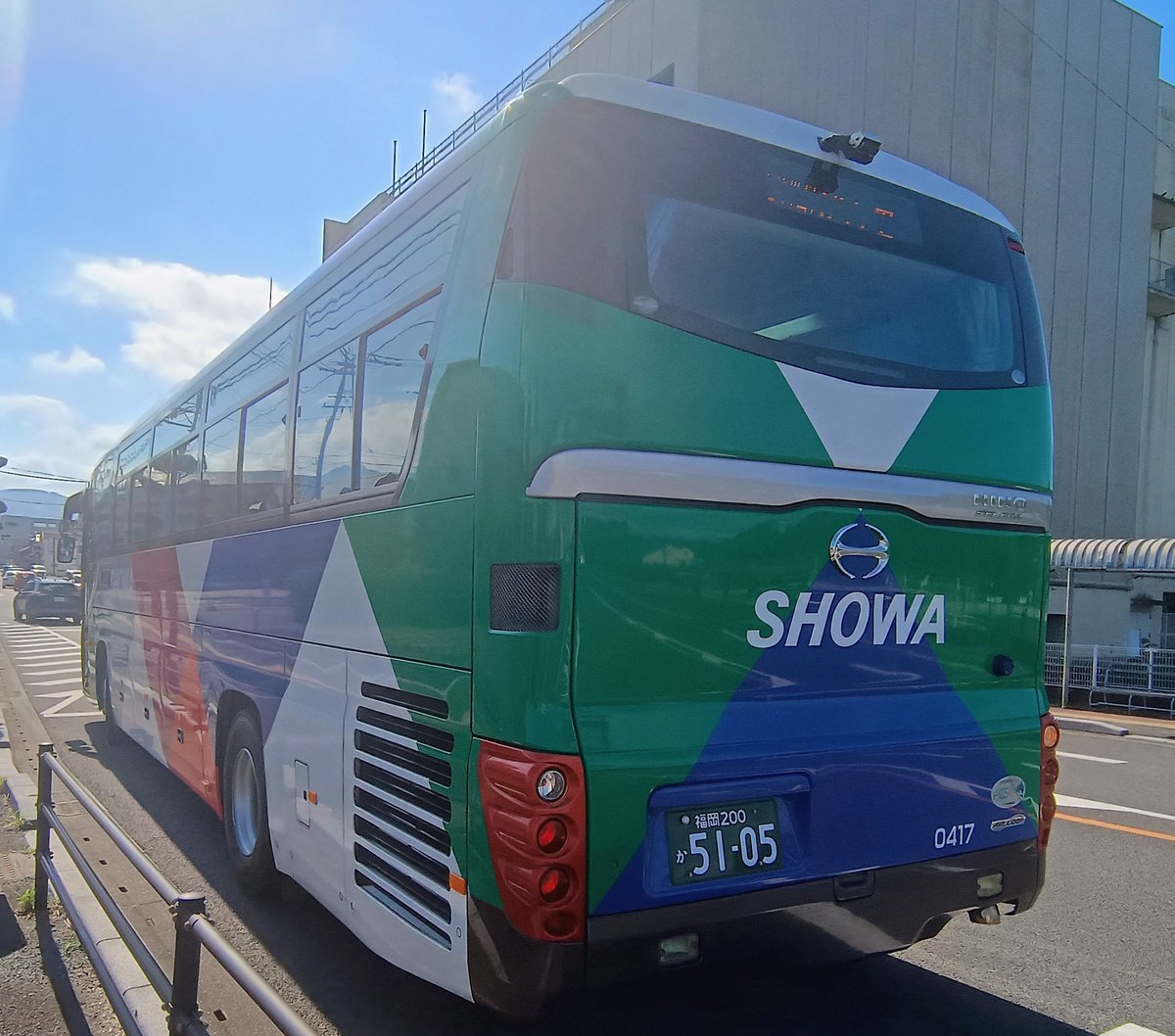 hanebus12's tweet photo. 2026年7月18日
昭和バス
いまり号
福岡空港13時33分発
伊万里行

福岡　200　か　5105
0417

とても丁寧で親切な乗務員さんでした。
昨年ツアーでお邪魔させていただいたときも昭和バスさんの営業所が一番印象がよかった。

#昭和バス
#昭和自動車 https://t.co/WZ1GB9aqJ9