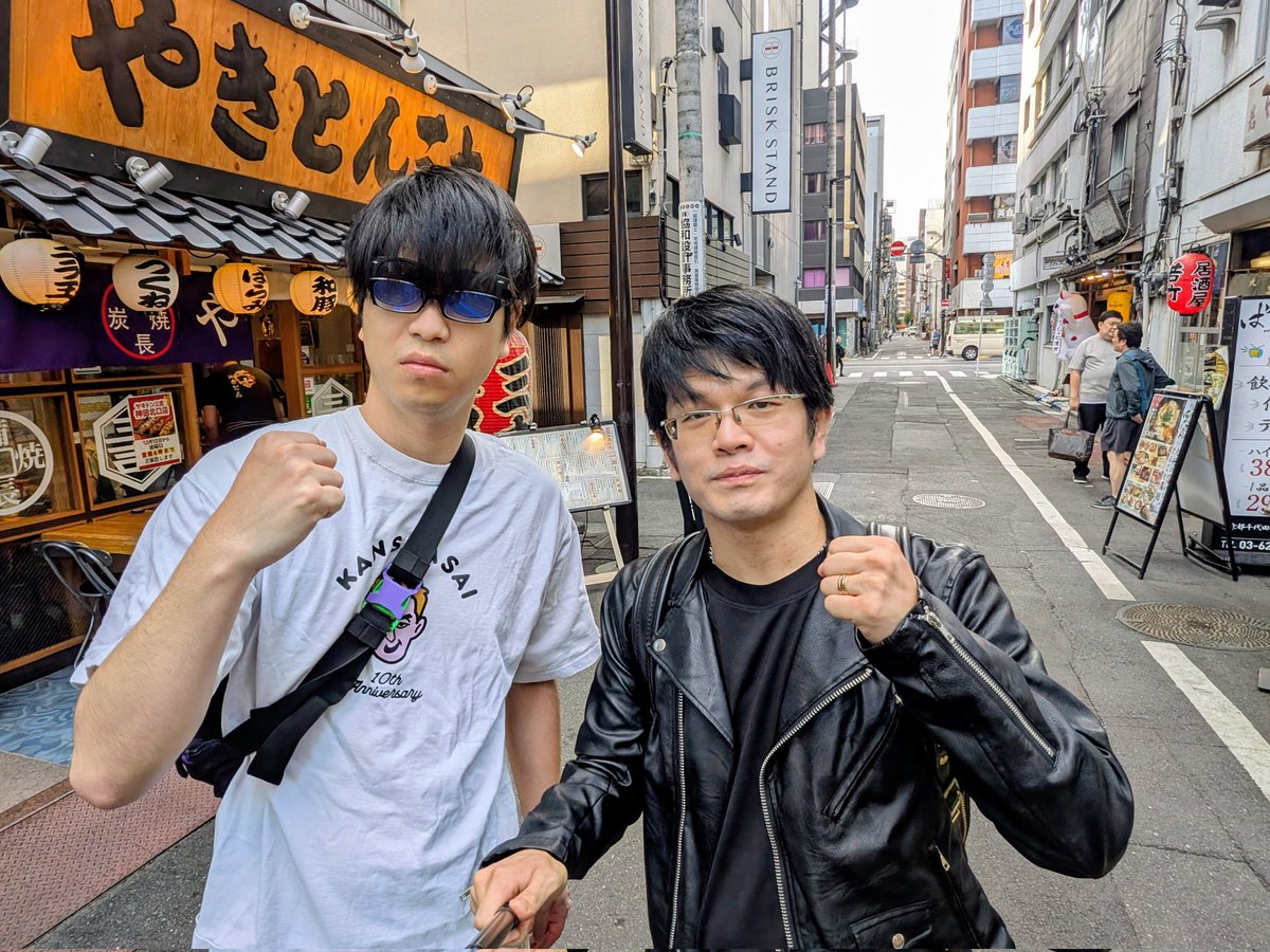 KoheiMorinaga's tweet photo. おにや（@oniyanogame）と聖地から生配信してるよ🥰

いっしょにTwitchでoniyadayoのビデオを見ましょう！ https://t.co/xlHPfhs3Wl https://t.co/6kOno8yiLN