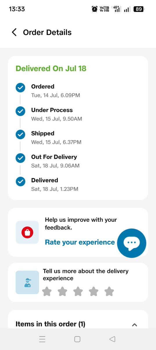 amitjohran55d's tweet photo. @JioMart_Support hi jiomart I have purchased a product from your application and I got only empty box please help me 
Order details https://t.co/BscJ9OKJFt